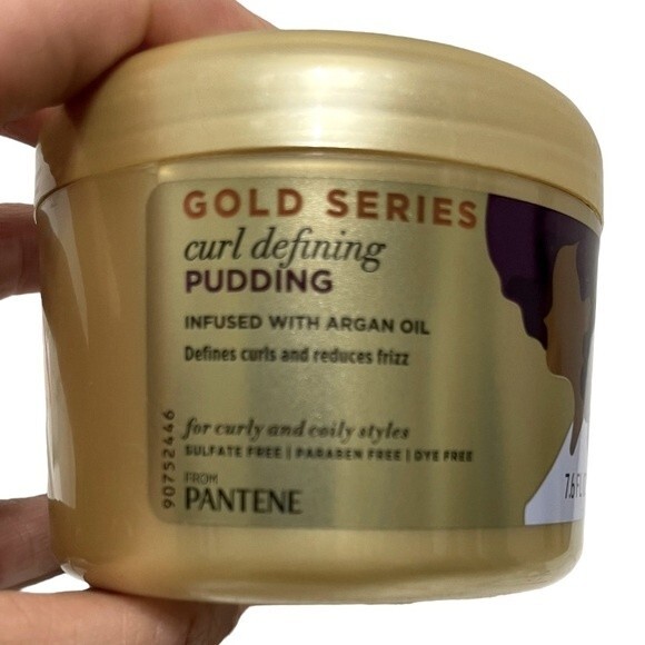 Pantene Gold Series Curl Defining Pudding 7.6 Fl oz - Picture 4 of 7